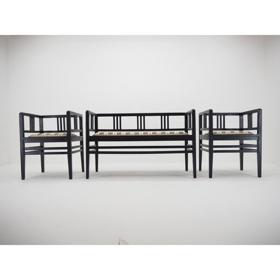 Image 1 of Canapé jumeau art nouveau, Autriche 1890