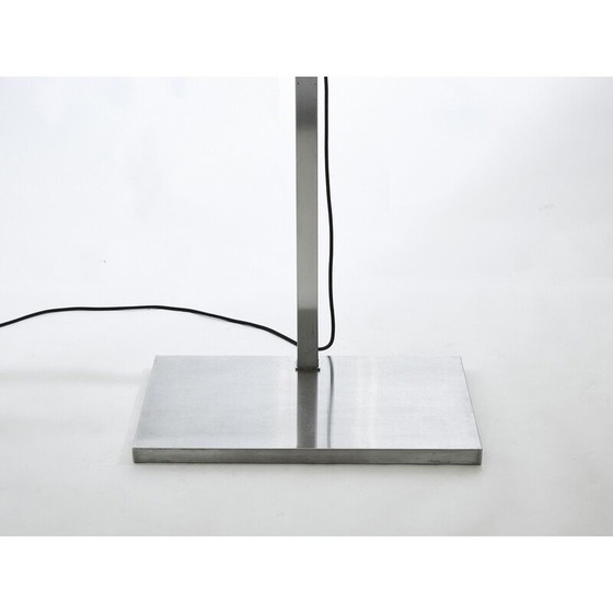 Image 1 of Sculpture lumineuse vintage en bronze doré poli par Fred Brouard, 1976