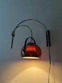 Lampe murale vintage Herda à double arc
