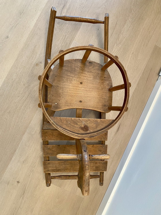 Image 1 of Cheval à bascule en bois