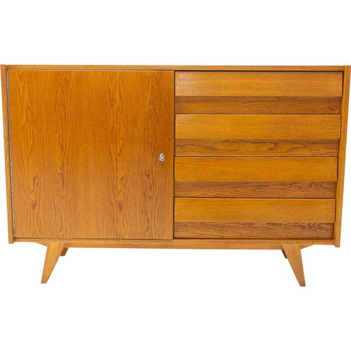 Commode du milieu du siècle U-458 par Jiri Jiroutek, Tchécoslovaquie Années 1960