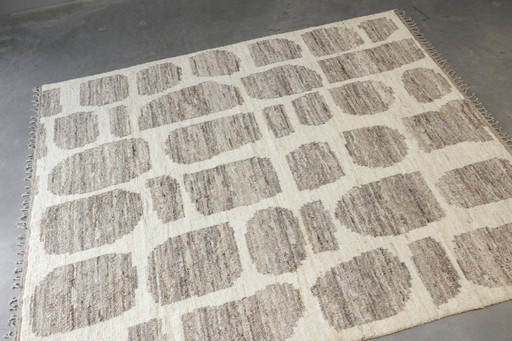 Tapis vintage noué à la main