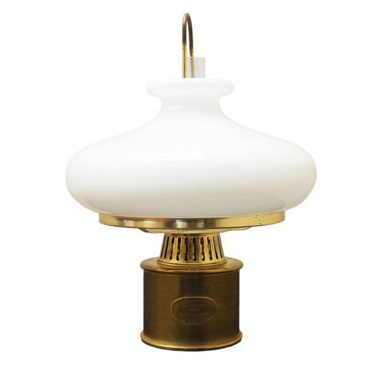 Image 1 of Lampe à huile, Design danois, 1950S, Manufacture : Gv Harnisch