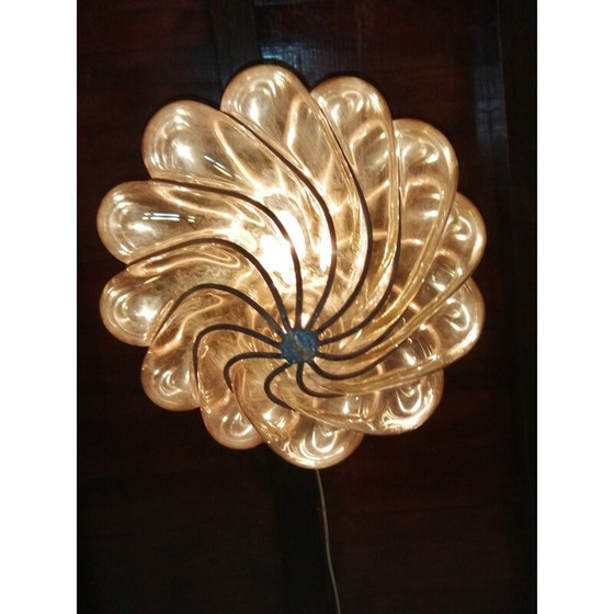 Image 1 of Lanterne spirale vintage en verre de Murano par Gianni Seguso, 1960s