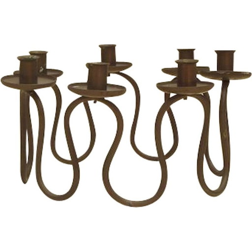 Chandelier de table vintage par Lars Holmstrom, 1960