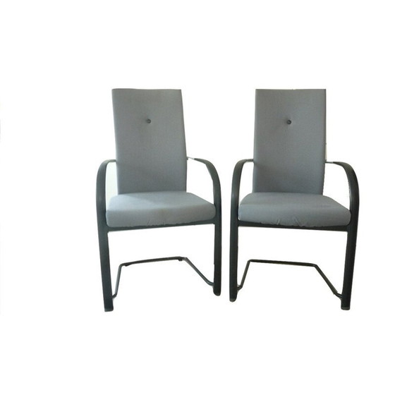 Image 1 of Paire de chaises de bureau vintage par Burkharp VOGTHERR pour Fritz Hansen, 1990