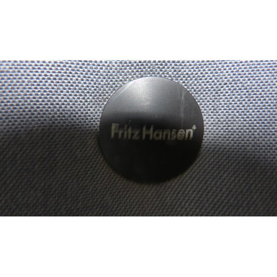 Image 1 of Paire de chaises de bureau vintage par Burkharp VOGTHERR pour Fritz Hansen, 1990