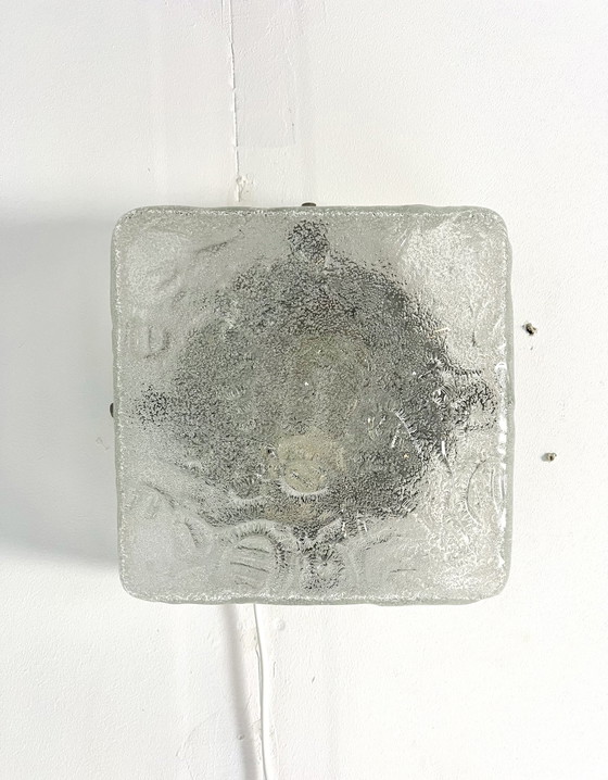 Image 1 of Applique en verre glacé, Kaiser Idell