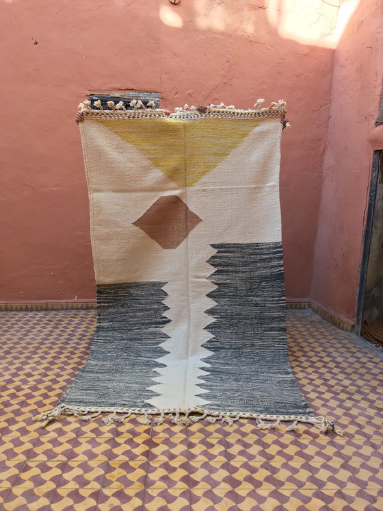 Image 1 of Tapis Kilim Boujaad Berbère 280 X 156 Cm