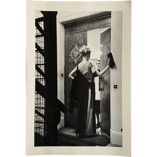 Photolithographie vintage "16e arrondissement, Paris, 1976" par Helmut Newton, 1980