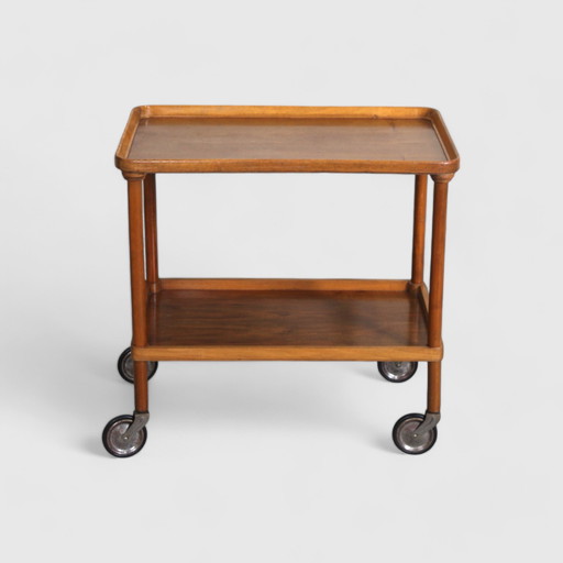 Chariot de service vintage, Barcart - Bois 1960s