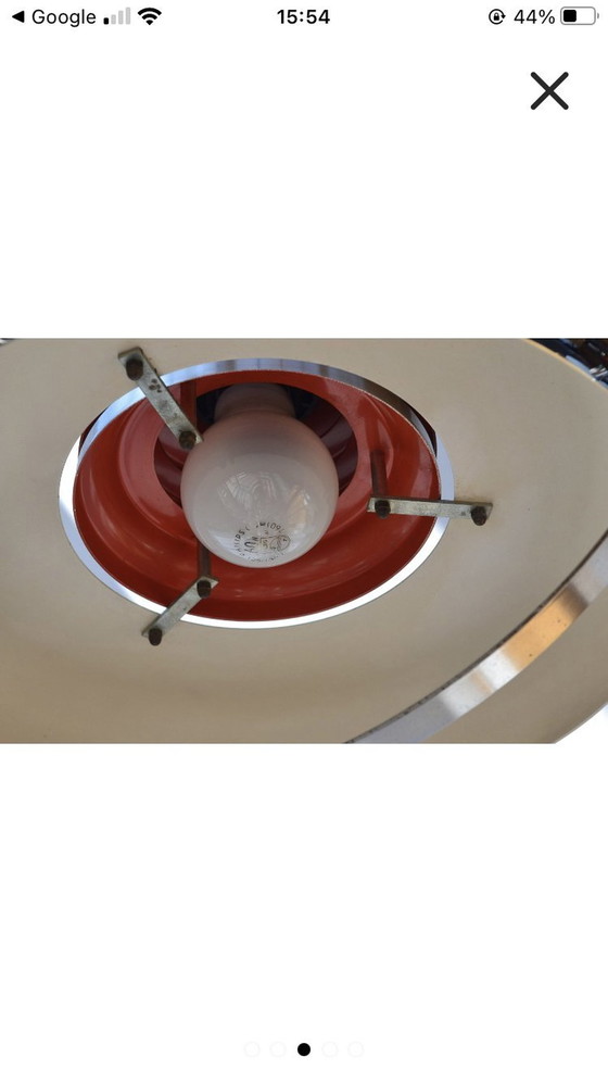 Image 1 of Lampe pendante vintage de l'ère spatiale