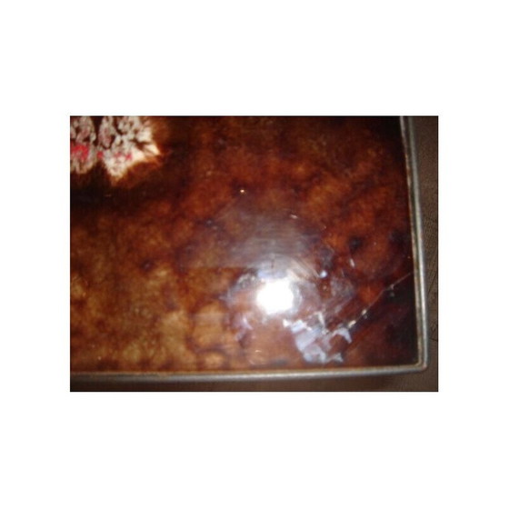 Image 1 of Table basse rectangulaire vintage en carreaux, 1960-1970