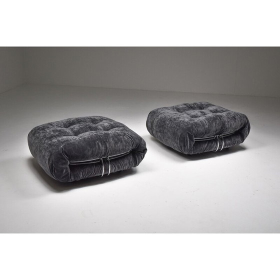 Image 1 of Fauteuil Soriana du milieu du siècle par Afra & Tobia Scarpa pour B&B Italie, 1970