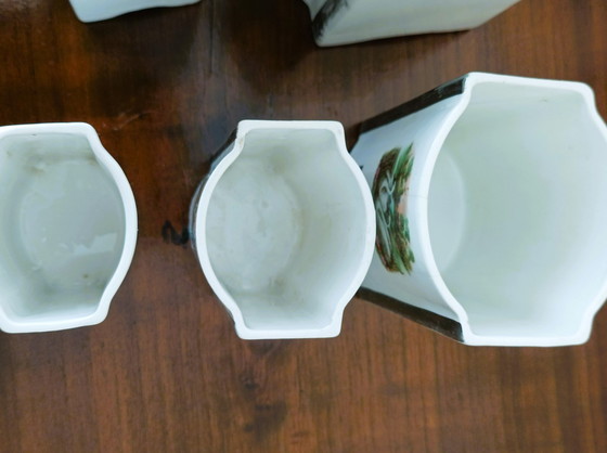 Image 1 of Pots à condiments années 50