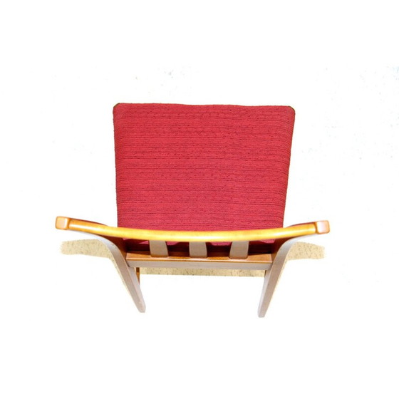 Image 1 of Ensemble de 6 chaises vintage en teck par Hugo Troeds pour Bjärnum, Suède 1950