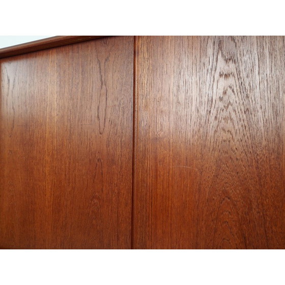Image 1 of Planche haute en teck vintage scandinave, 1970
