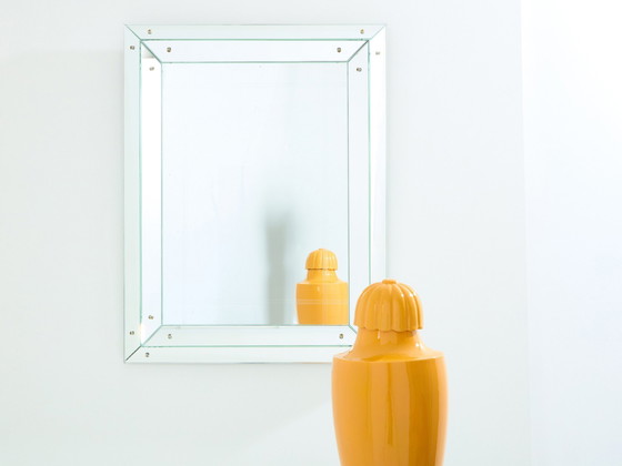 Image 1 of Jacques Adnet Grand miroir Parclose Art Déco 1947