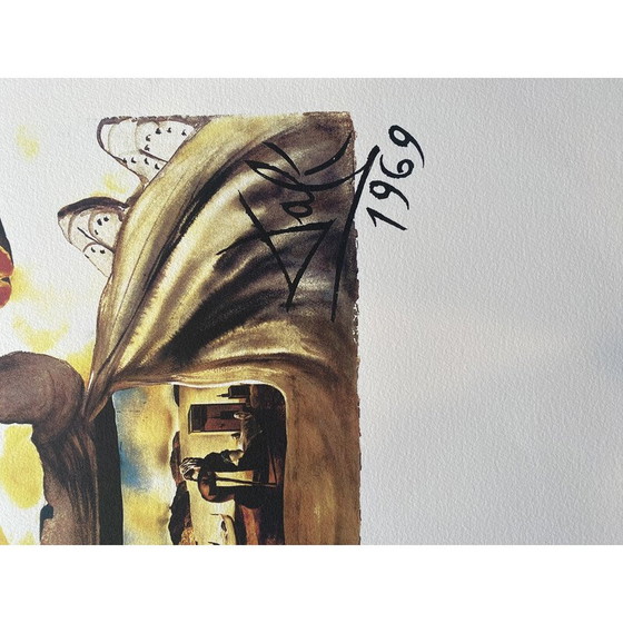 Image 1 of Lithographie vintage de Salvador Dali, Normandie 1969s