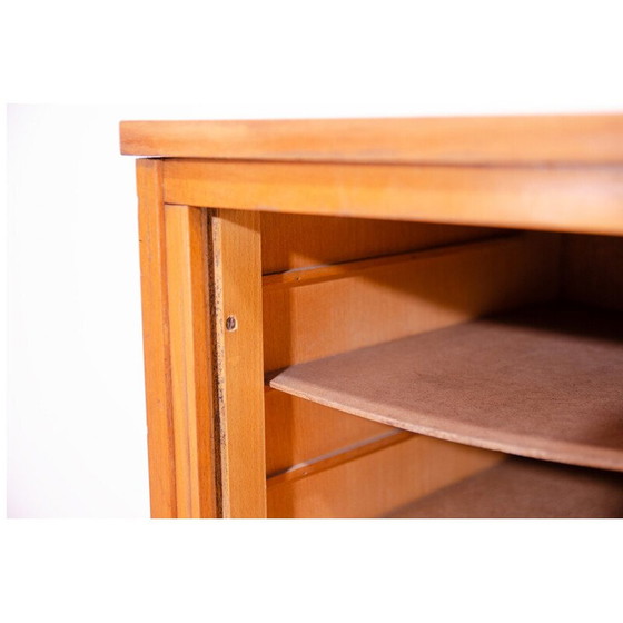 Image 1 of Store vintage en bois de hêtre et contreplaqué pour Interier Praha, Tchécoslovaquie 1950