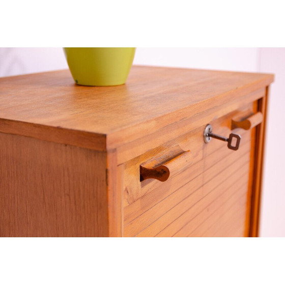 Image 1 of Store vintage en bois de hêtre et contreplaqué pour Interier Praha, Tchécoslovaquie 1950