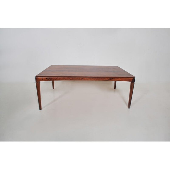 Image 1 of Table basse danoise vintage en palissandre de Rio, 1960