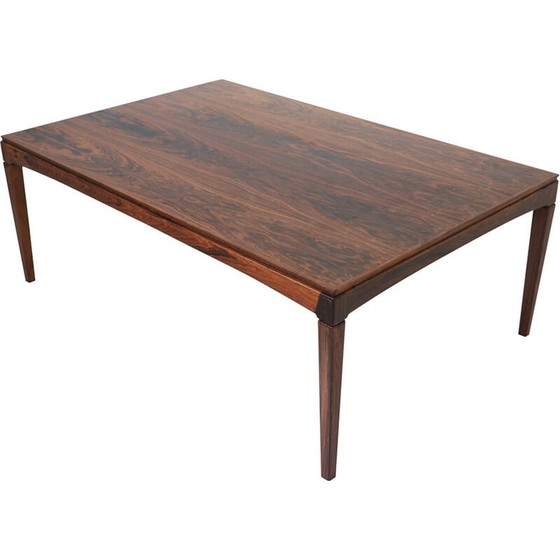 Image 1 of Table basse danoise vintage en palissandre de Rio, 1960
