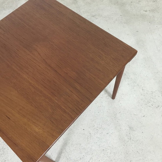 Image 1 of Table d'appoint scandinave vintage France & Son en teck - années 1960