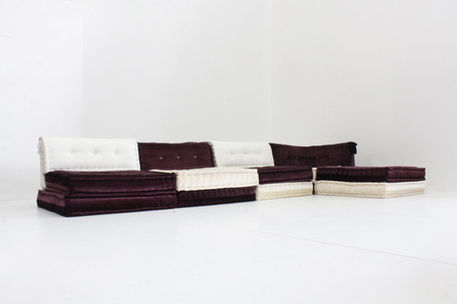 Roche Bobois Mah Jong Sofa Design by Hans Hopfer, Set of 14