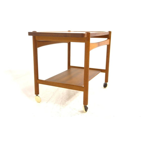 Image 1 of "Jean" table de service vintage sur roulettes par Poul Volther, Suède 1960