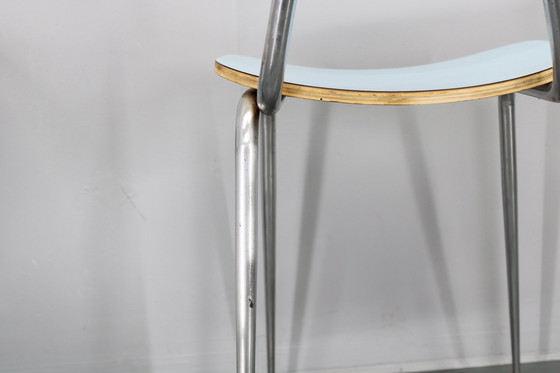 Image 1 of 1970S Ensemble de cinq chaises de salle à manger ,Italie