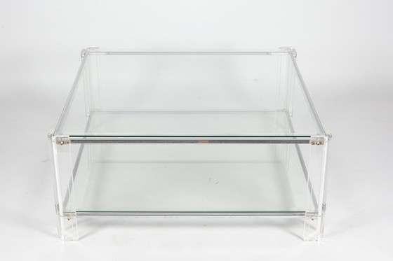 Image 1 of Table basse postmoderne en plexiglas