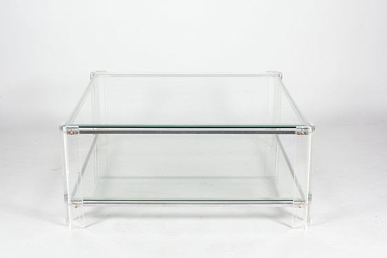 Image 1 of Table basse postmoderne en plexiglas