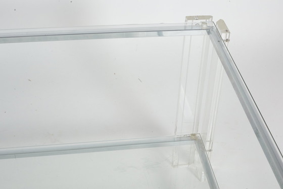 Image 1 of Table basse postmoderne en plexiglas