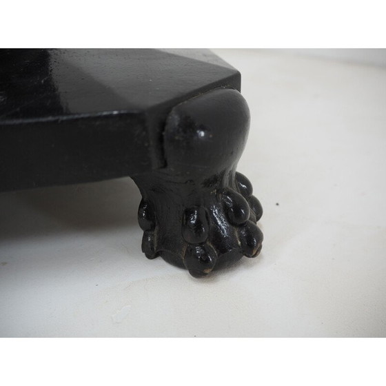 Image 1 of Lampadaire vintage en bois, Art Nouveau 1910