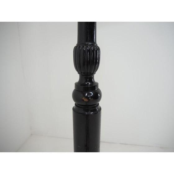 Image 1 of Lampadaire vintage en bois, Art Nouveau 1910