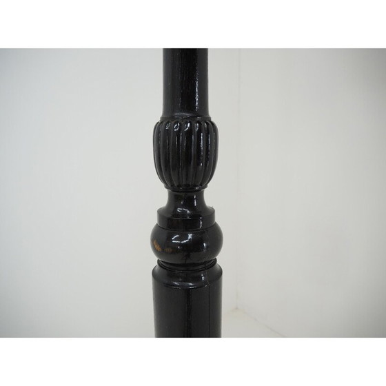 Image 1 of Lampadaire vintage en bois, Art Nouveau 1910