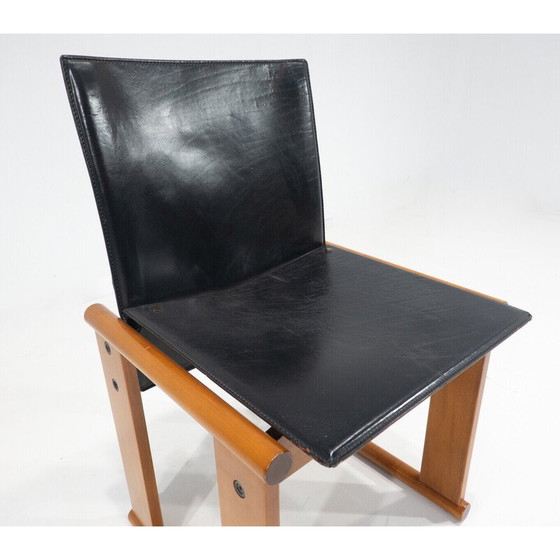 Image 1 of Ensemble de 4 chaises vintage par Afra et Tobia Scarpa, Italie années 1960