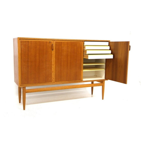 Image 1 of Buffet vintage en teck par Bertil Fridhagen pour Bodafors, Suède 1960