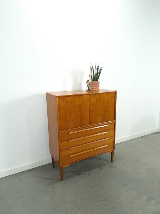 Image 1 of Design Wk Möbel Commode en teck Armoire Vintage