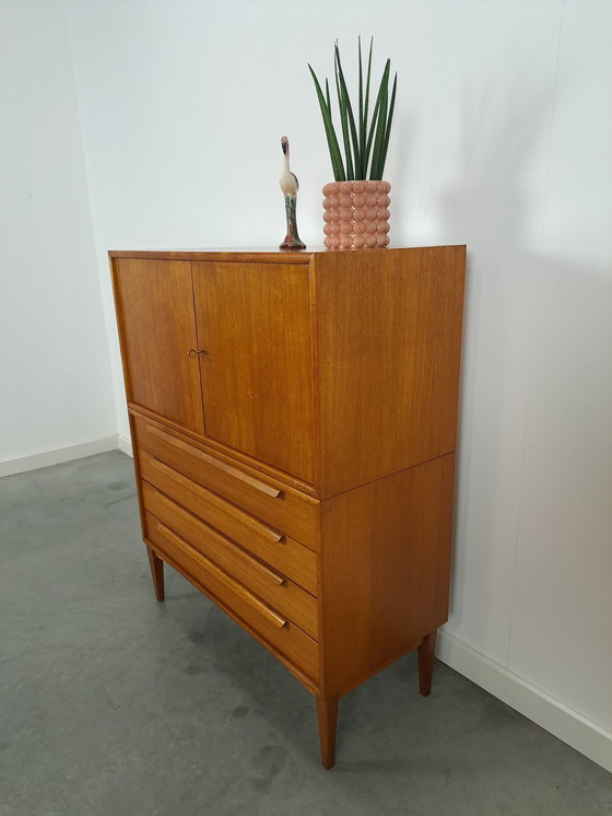 Image 1 of Design Wk Möbel Commode en teck Armoire Vintage