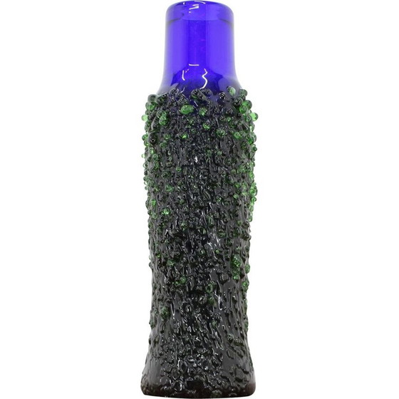 Image 1 of Vase en verre vintage appelé Galaxy par Miloslava SvobodovMd-Wickmans for 'krdlovice, 1970