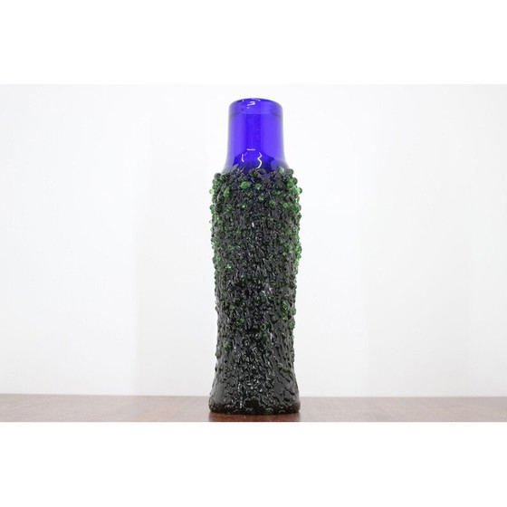 Image 1 of Vase en verre vintage appelé Galaxy par Miloslava SvobodovMd-Wickmans for 'krdlovice, 1970