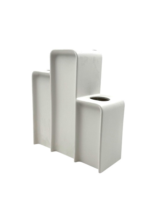 Makio Hasuike, Vase en céramique de l'ère spatiale, Arnolfo di Cambio, Italie 1975