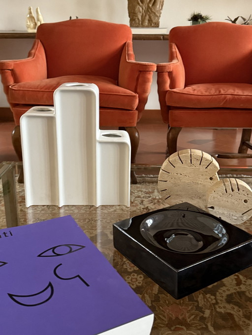 Makio Hasuike, Vase en céramique de l'ère spatiale, Arnolfo di Cambio, Italie 1975