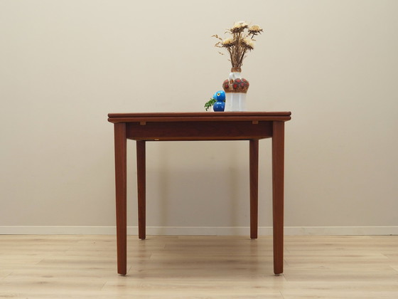 Image 1 of Table en teck, Design danois, 1970S, Production : Danemark