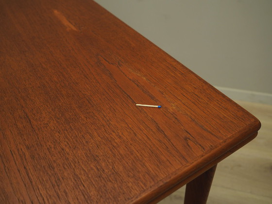 Image 1 of Table en teck, Design danois, 1970S, Production : Danemark