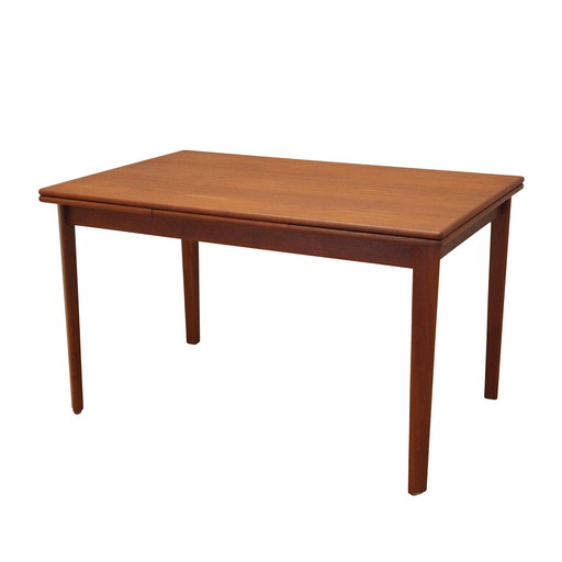 Table en teck, Design danois, 1970S, Production : Danemark