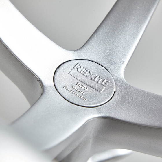 Image 1 of Vintage 1070 Porte-manteau Cactus en métal et plastique par Raul Barbieri pour Rexite, Italie 1980