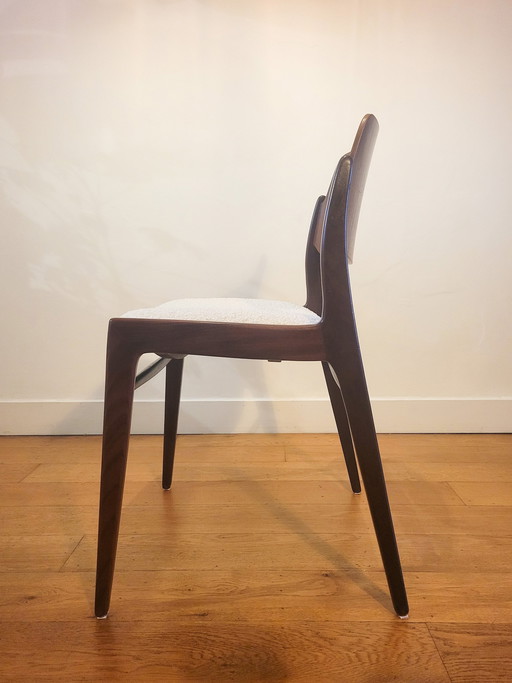 Chaises de salle à manger par Hartmut Lohmeyer pour Wilkhahn